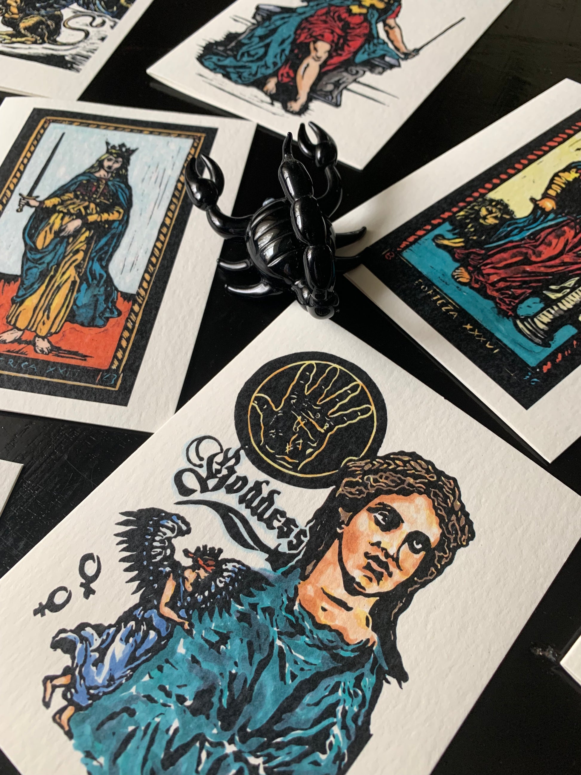 Sapphorica Creations Royal Lion Art Card - Sapphorica Creations