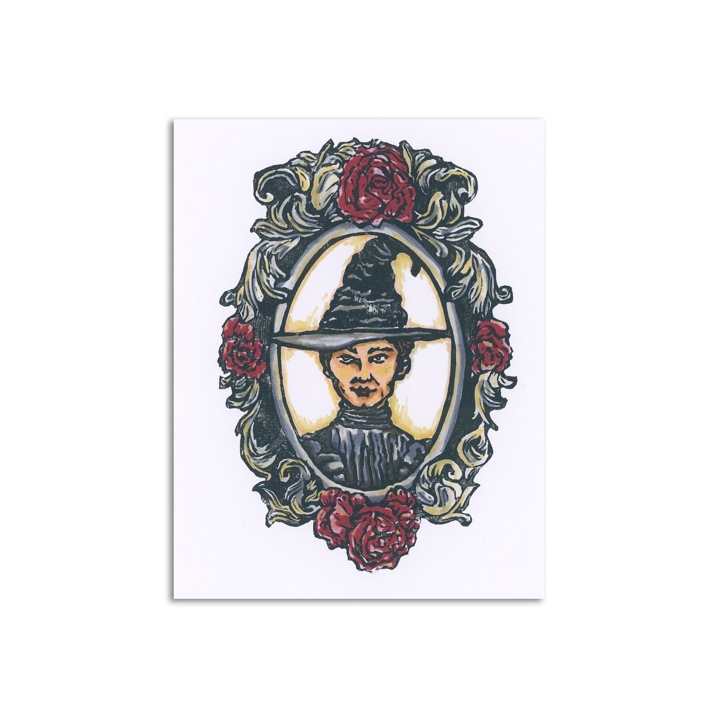 Sapphorica Creations Witchy Witch Art Card