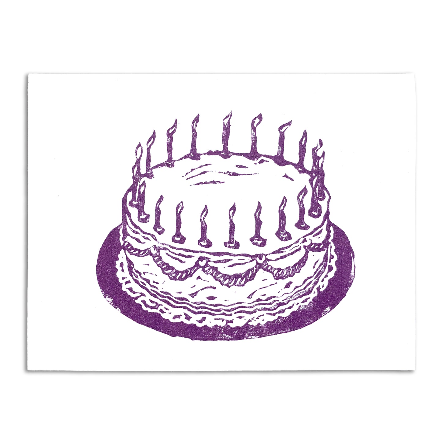 Sapphorica Creations Birthday Cake Art Card - Sapphorica Creations