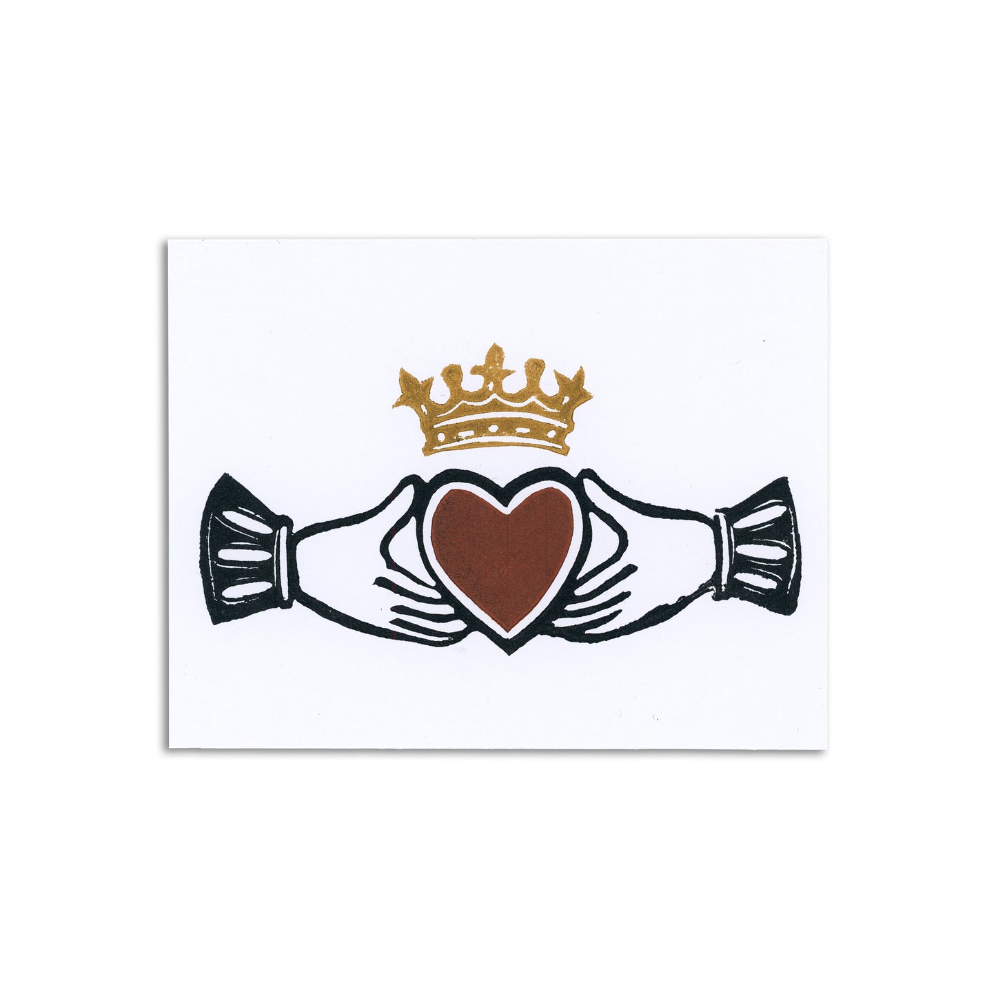 Sapphorica Creations Claddagh Art Card - Sapphorica Creations