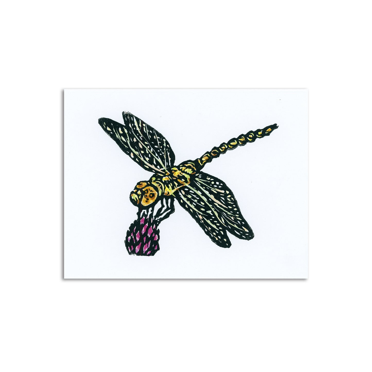 Sapphorica Creations Dragonfly Art Card - Sapphorica Creations
