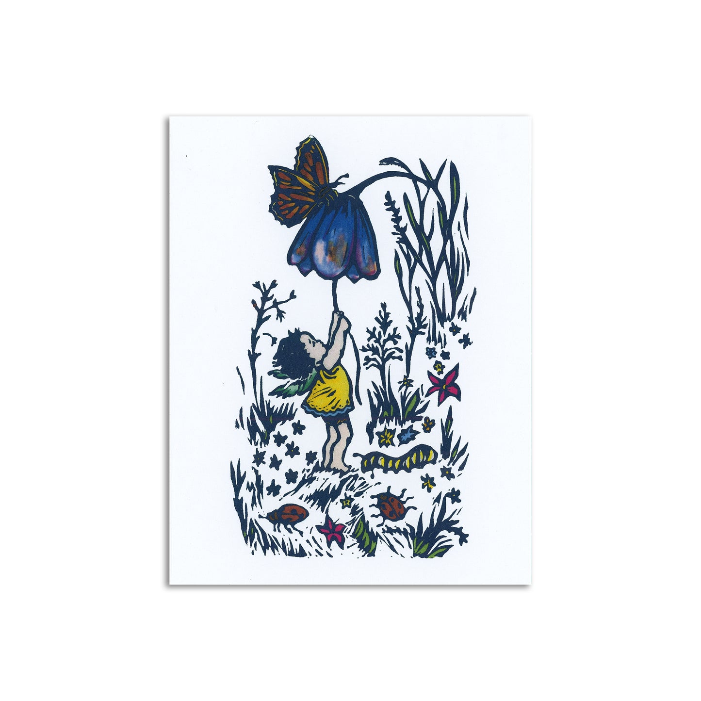 Sapphorica Creations Fairy Garden Art Card - Sapphorica Creations