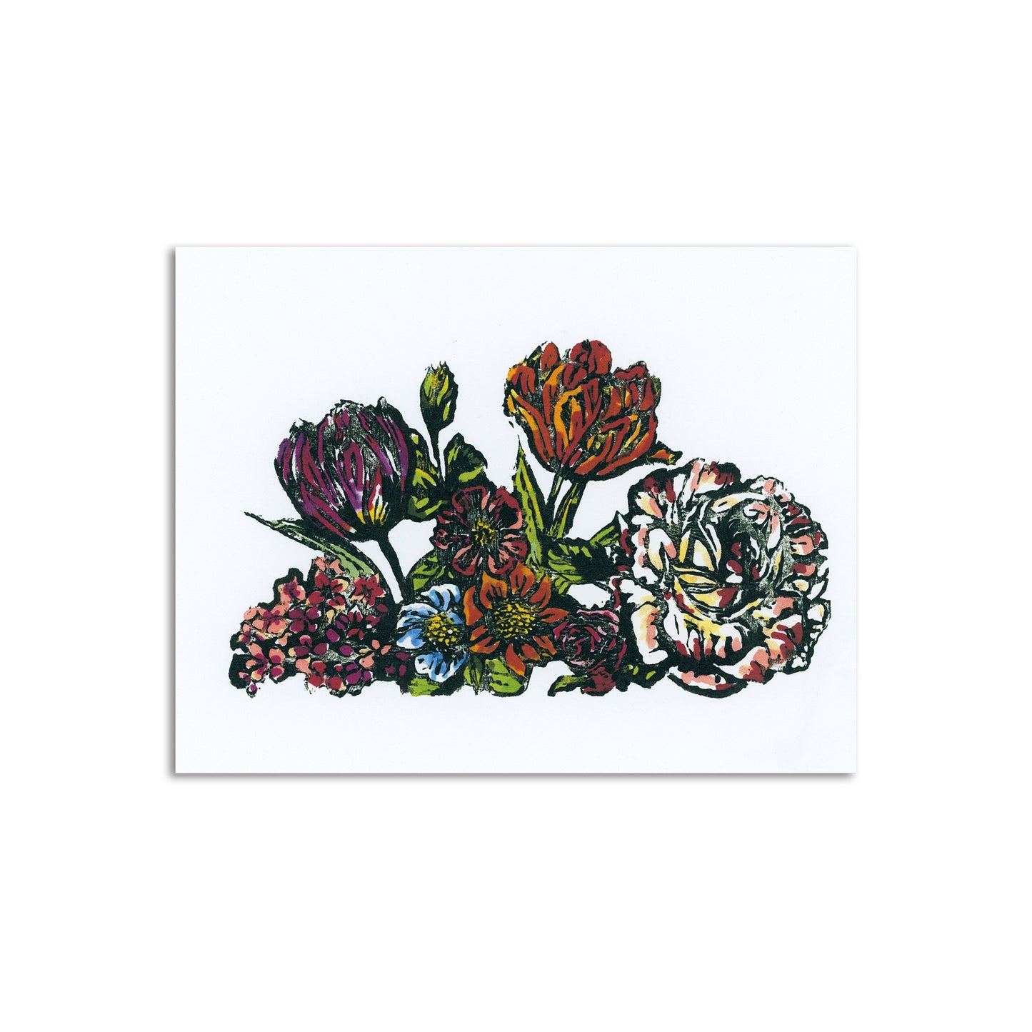 Sapphorica Creations Fresh Bouquet Art Card - Sapphorica Creations