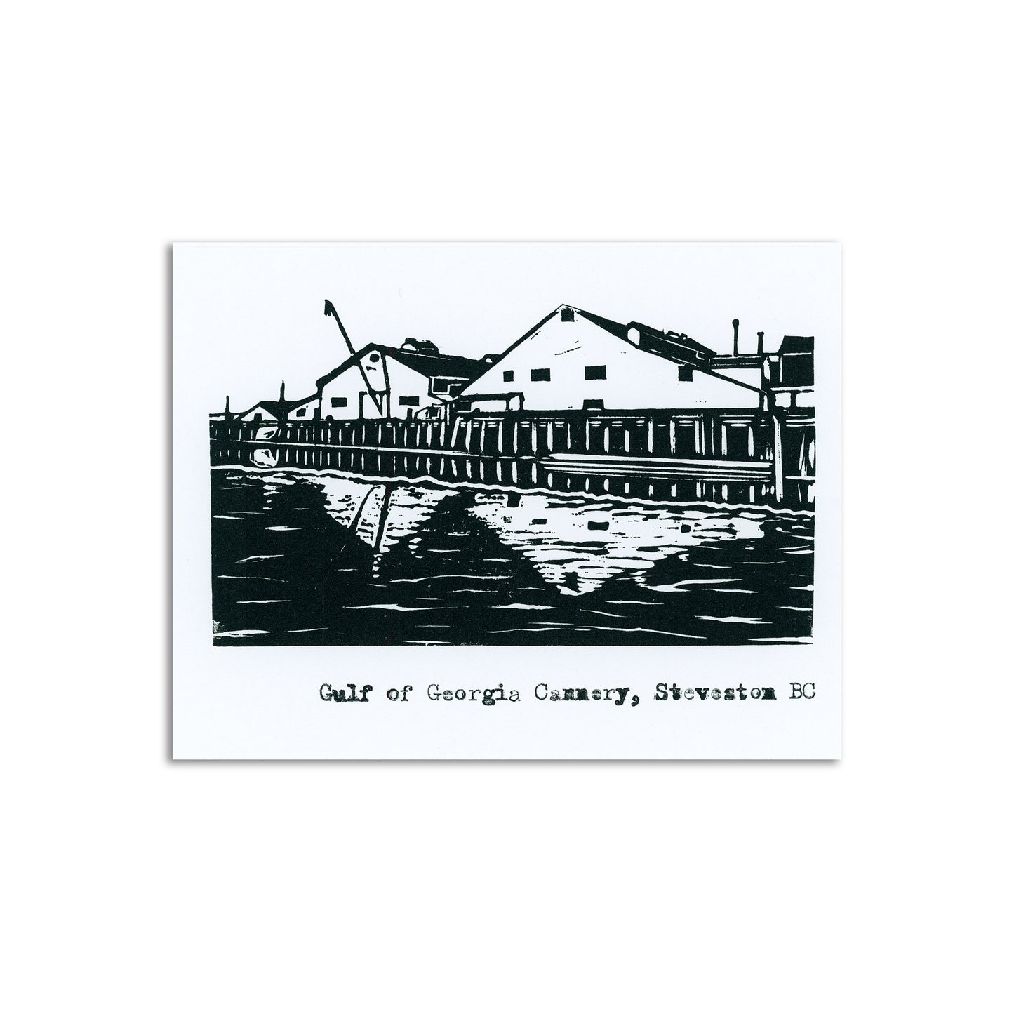 Sapphorica Creations Gulf of Georgia Cannery Art Card - Sapphorica Creations