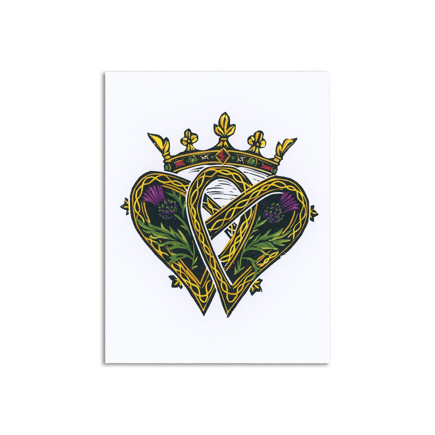 Sapphorica Creations Luckenbooth Art Card - Sapphorica Creations