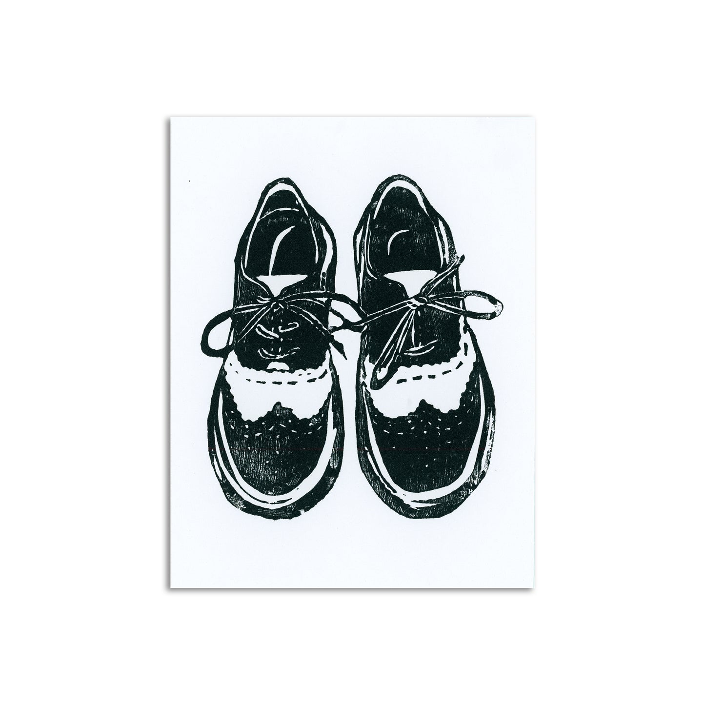 Sapphorica Creations Vintage Shoes Art Card - Sapphorica Creations