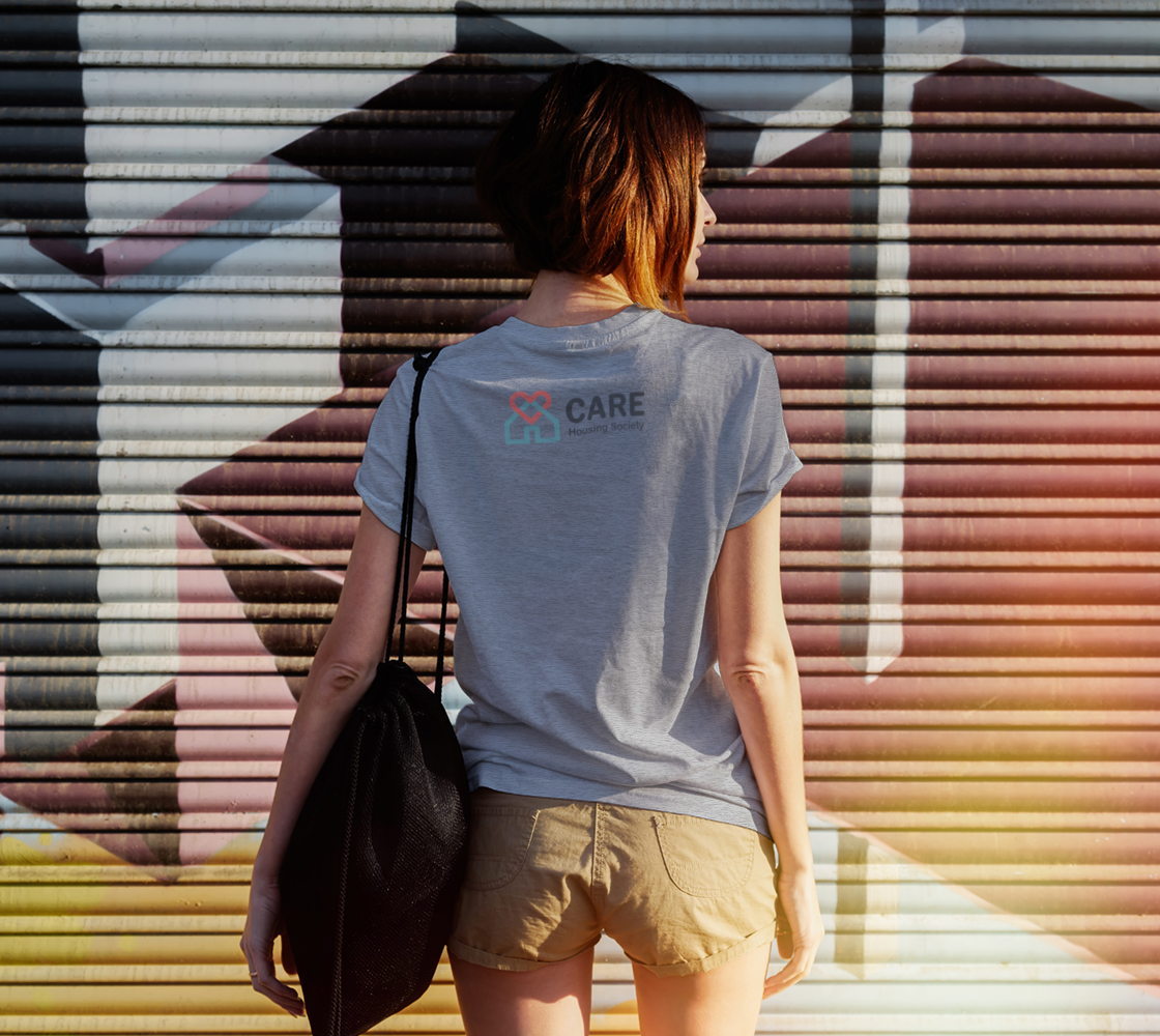 Woodland Wildflower RavenFest 2023 CARE Logo Unisex Tee x Sapphorica Creations - Sapphorica Creations