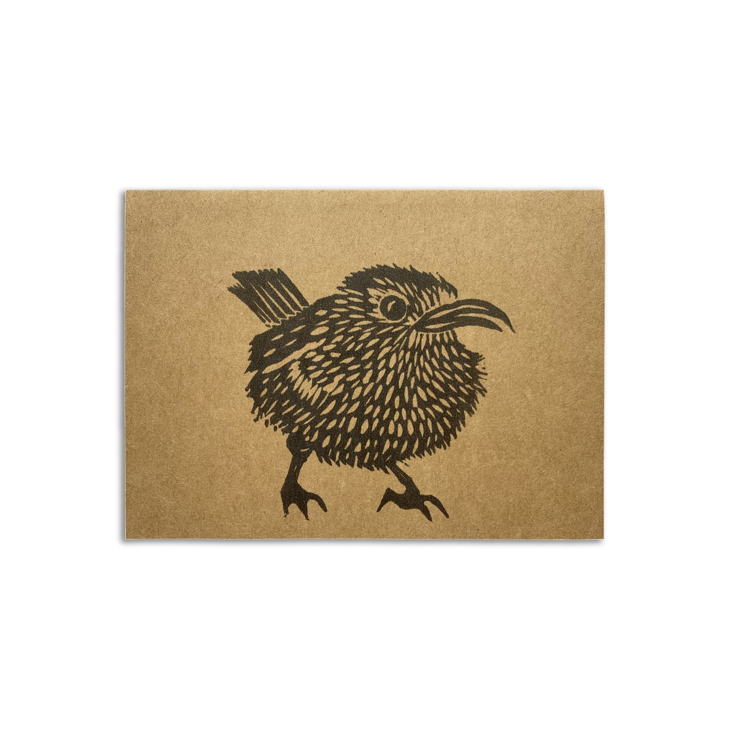 Sapphorica Creations- Baby Wren Art Card - Sapphorica Creations