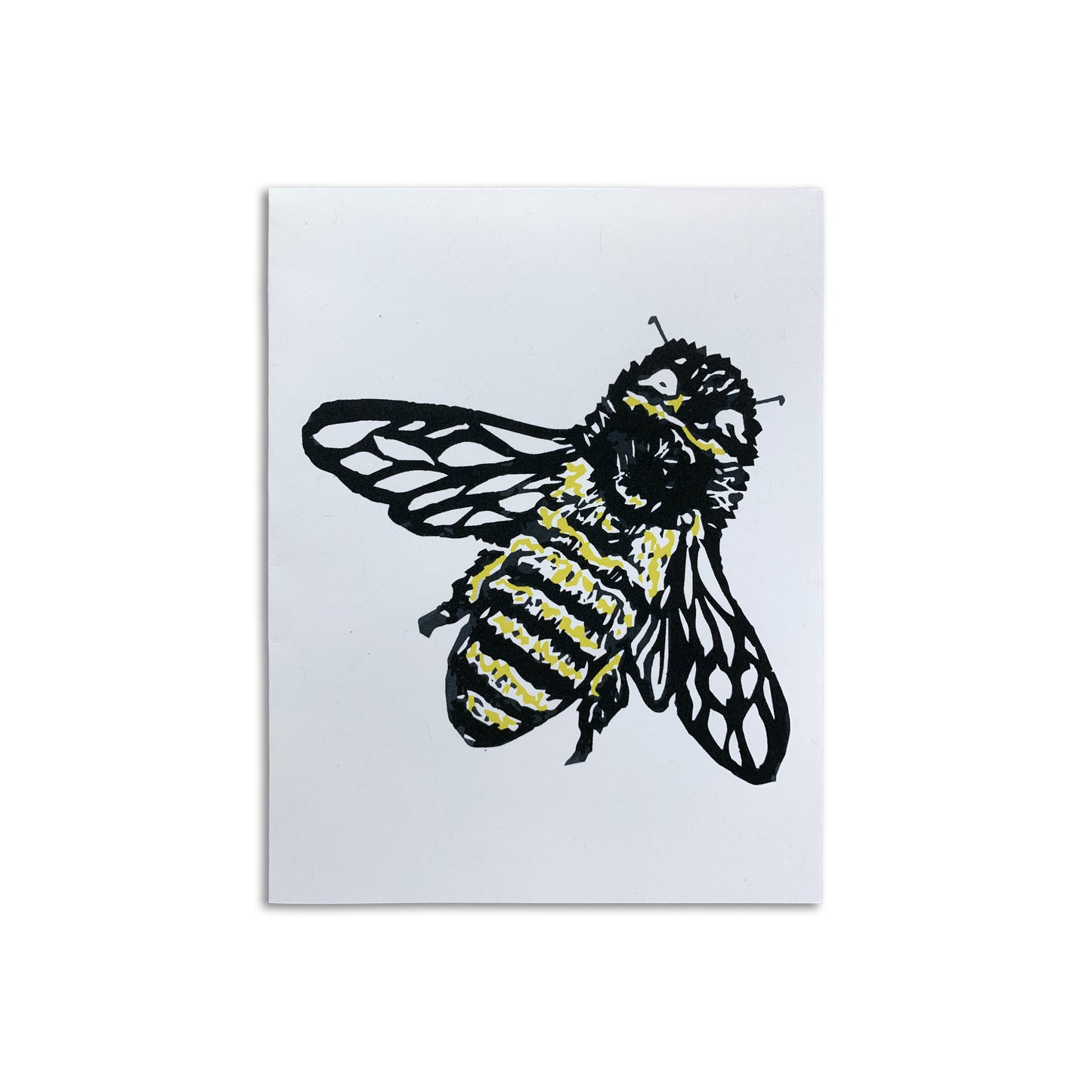 Sapphorica Creations- Bee Art Card - Sapphorica Creations