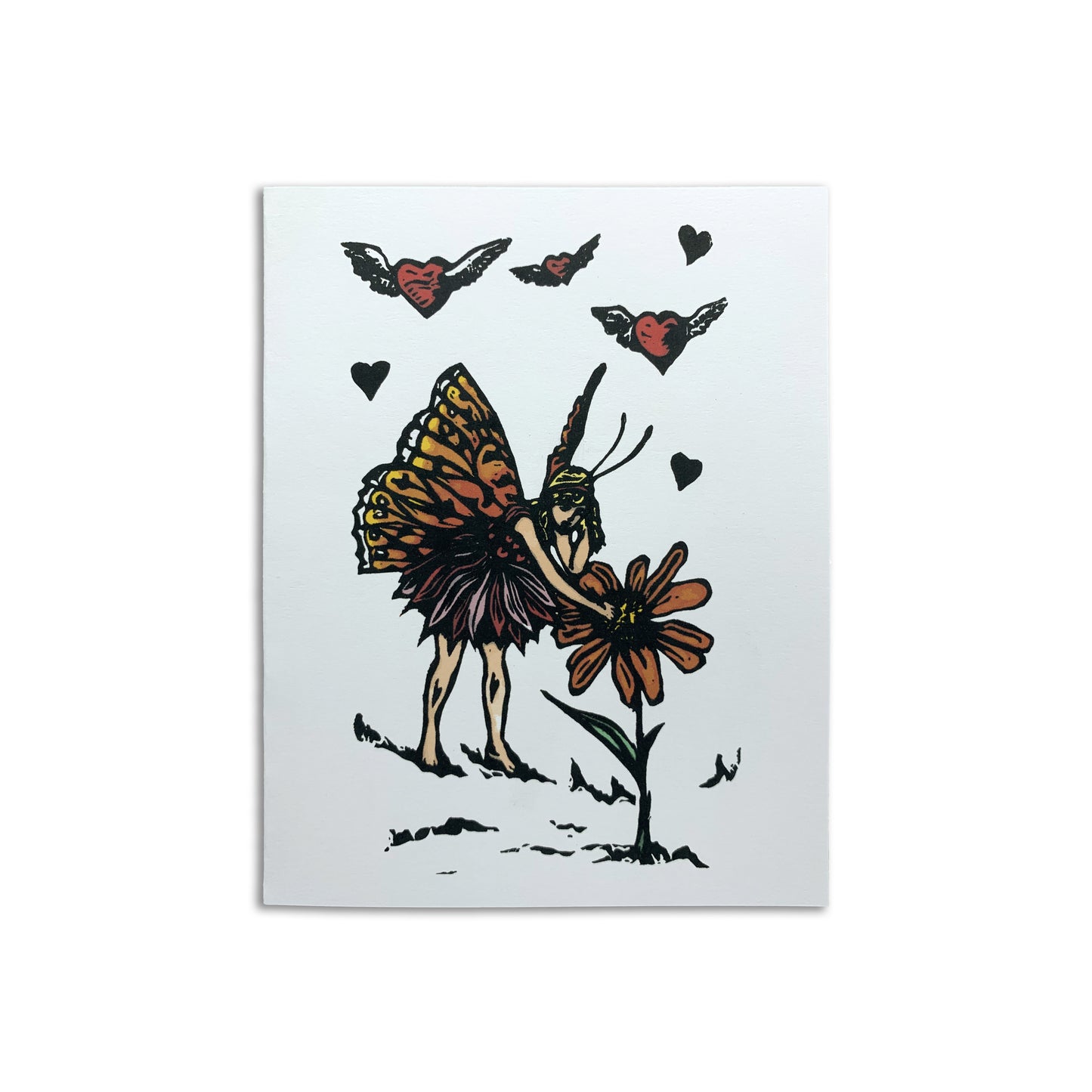 Sapphorica Creations- Monarch Fairy Art Card - Sapphorica Creations