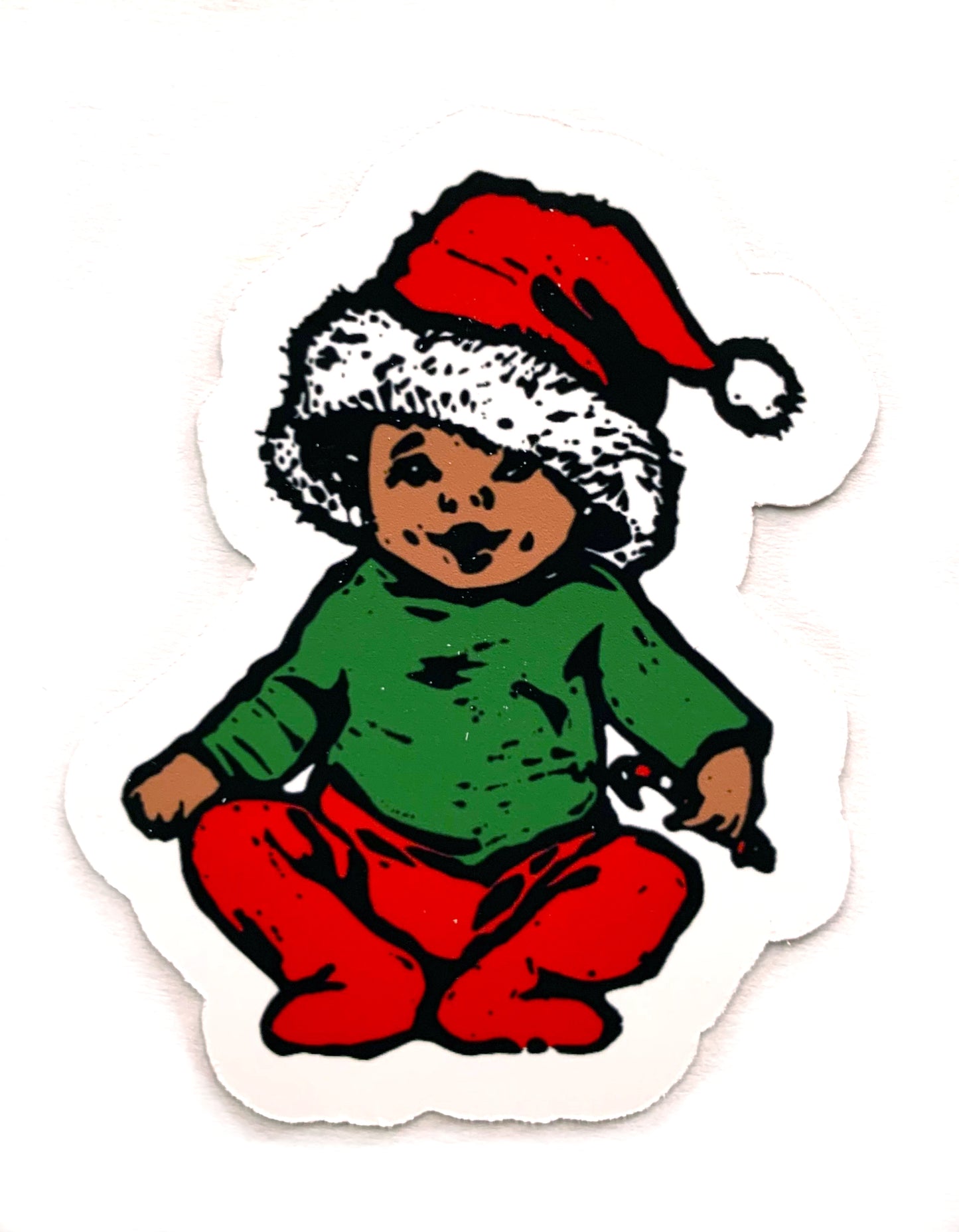 Sapphorica Creations Holiday Gift Wrap 6 Pack Sticker Collection - Sapphorica Creations
