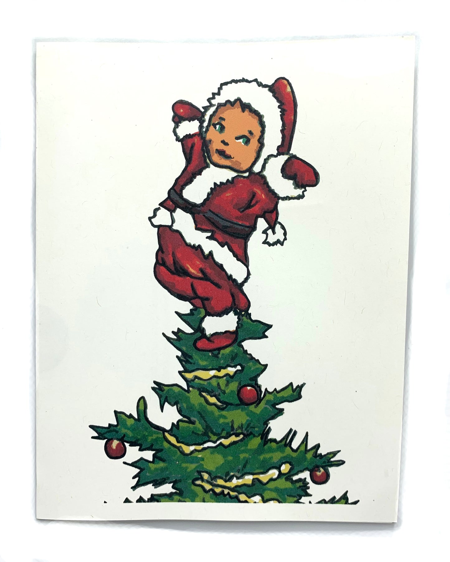 Sapphorica Creations Star Baby Hand-Illustrated Art Card - Sapphorica Creations