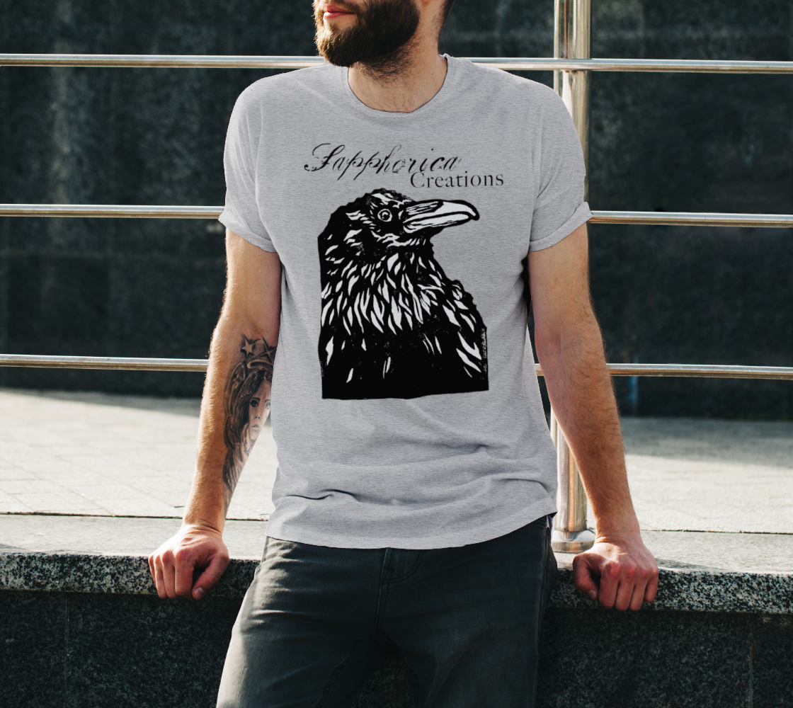 Sapphorica Creations Unisex Raven Tee - Sapphorica Creations