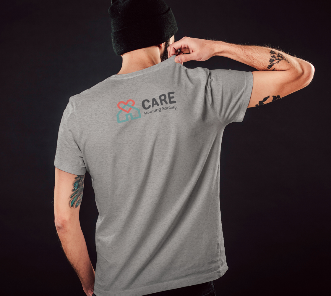 Woodland Wildflower RavenFest 2023 CARE Logo Unisex Tee x Sapphorica Creations - Sapphorica Creations