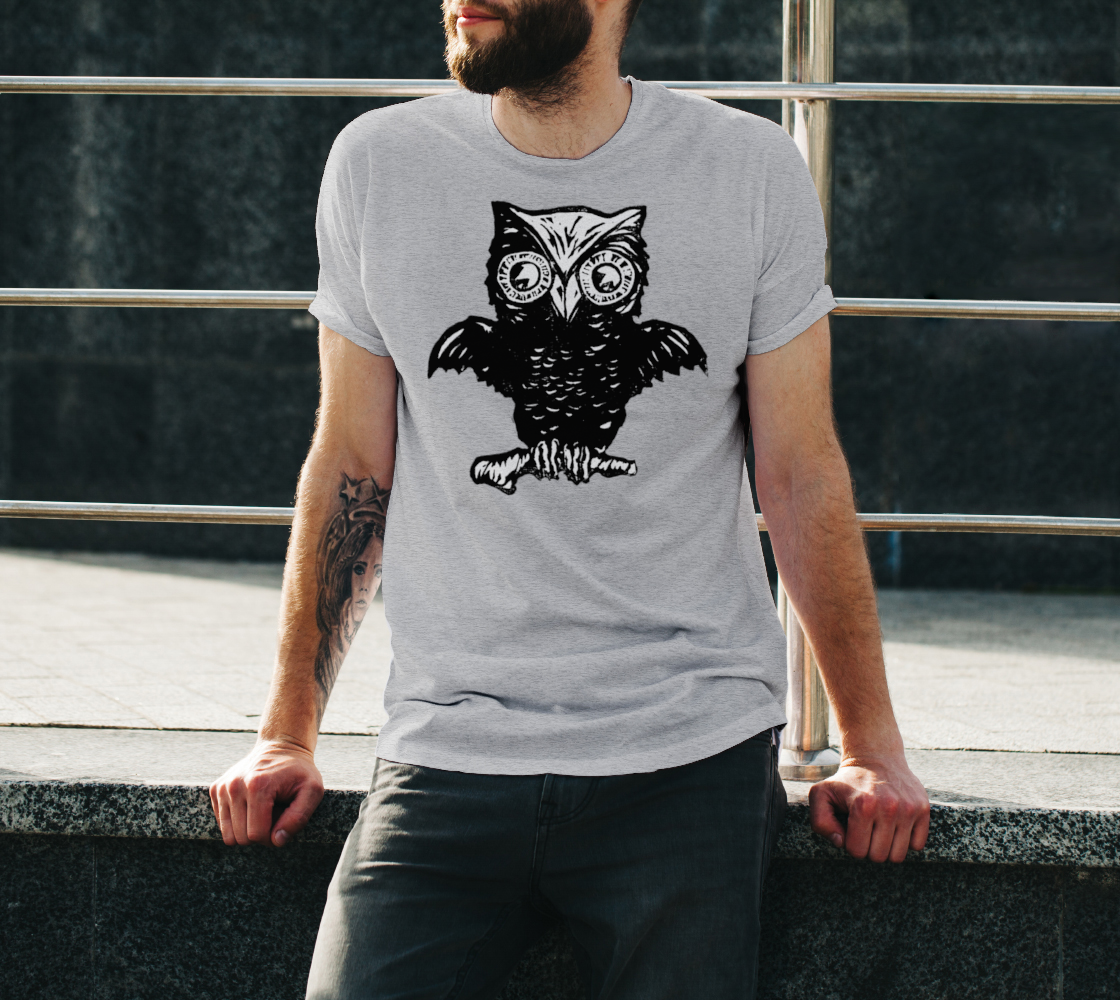 Sapphorica Creations Midnight Owl Unisex Tee - Sapphorica Creations