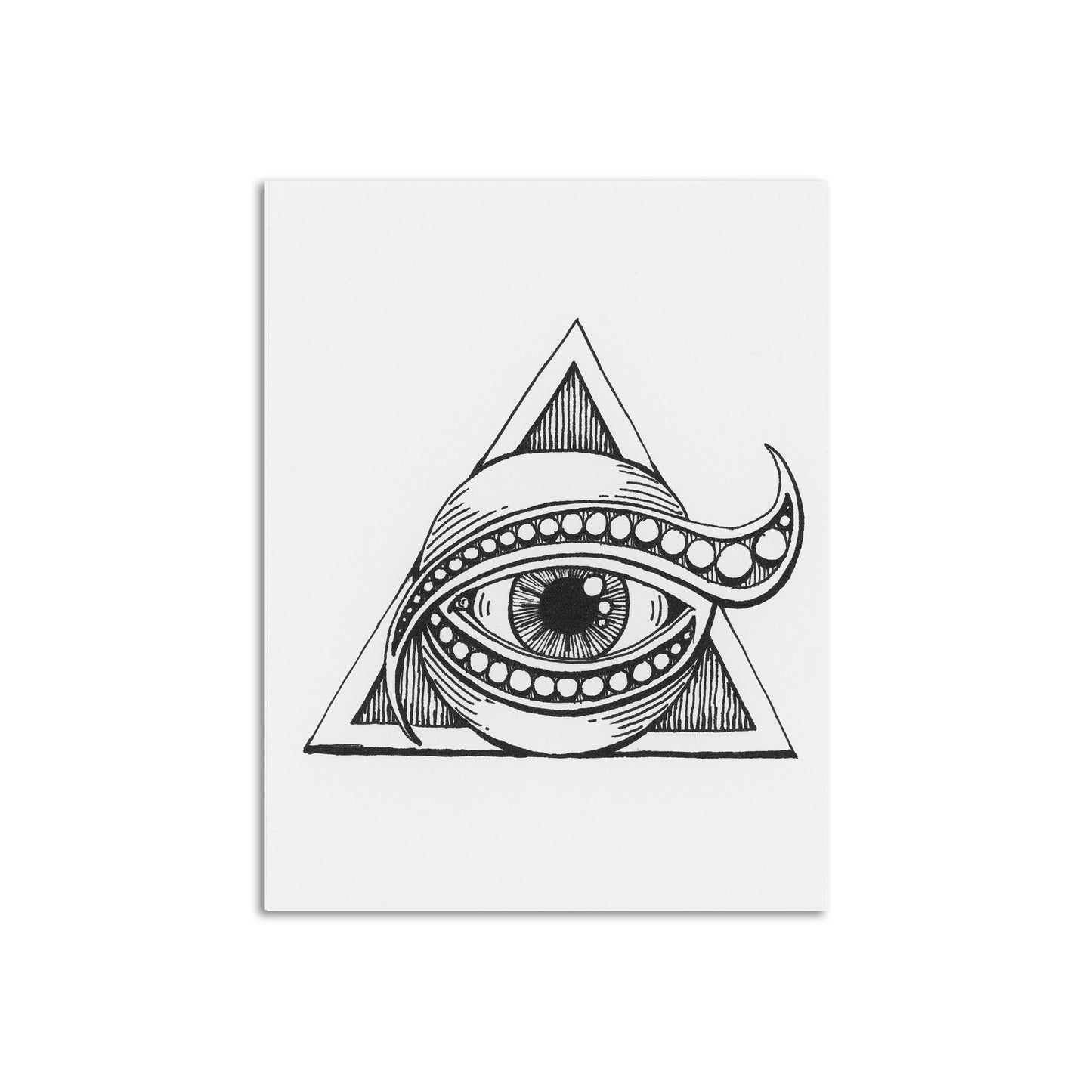 Sapphorica Creations Occult Eye Art Card