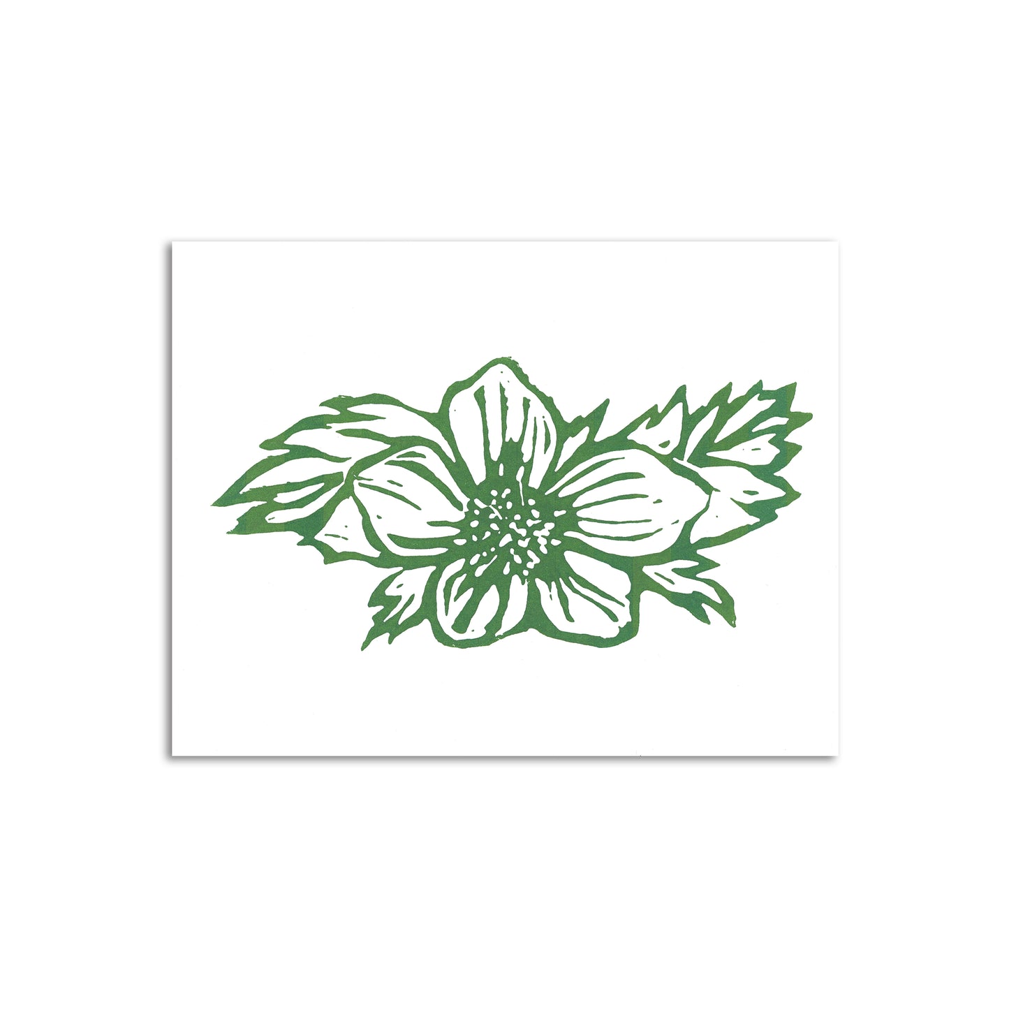 Woodland Wildflower x Sapphorica Creations- Alpine Strawberry Art Card