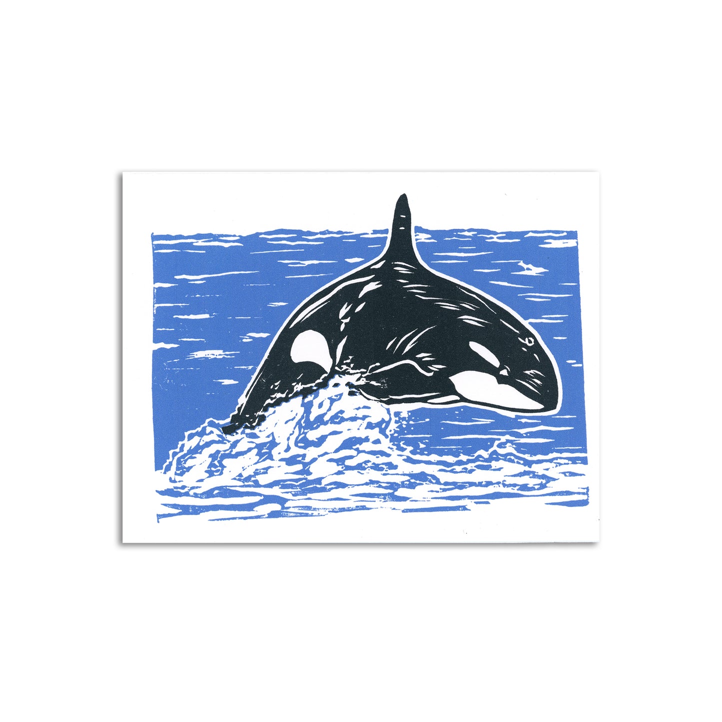 Sapphorica Creations BC Orca Art Card