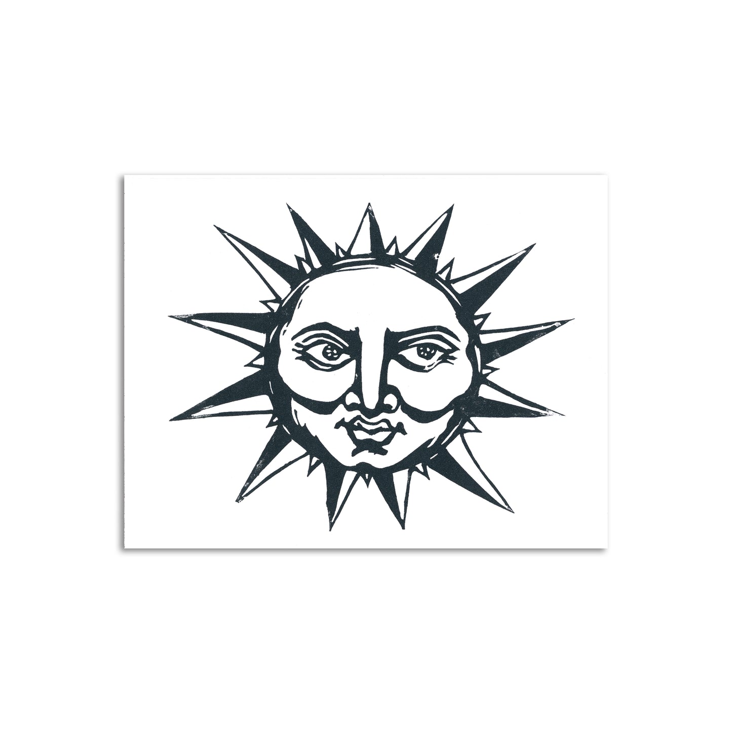 Sapphorica Creations Celestial Sun Art Card