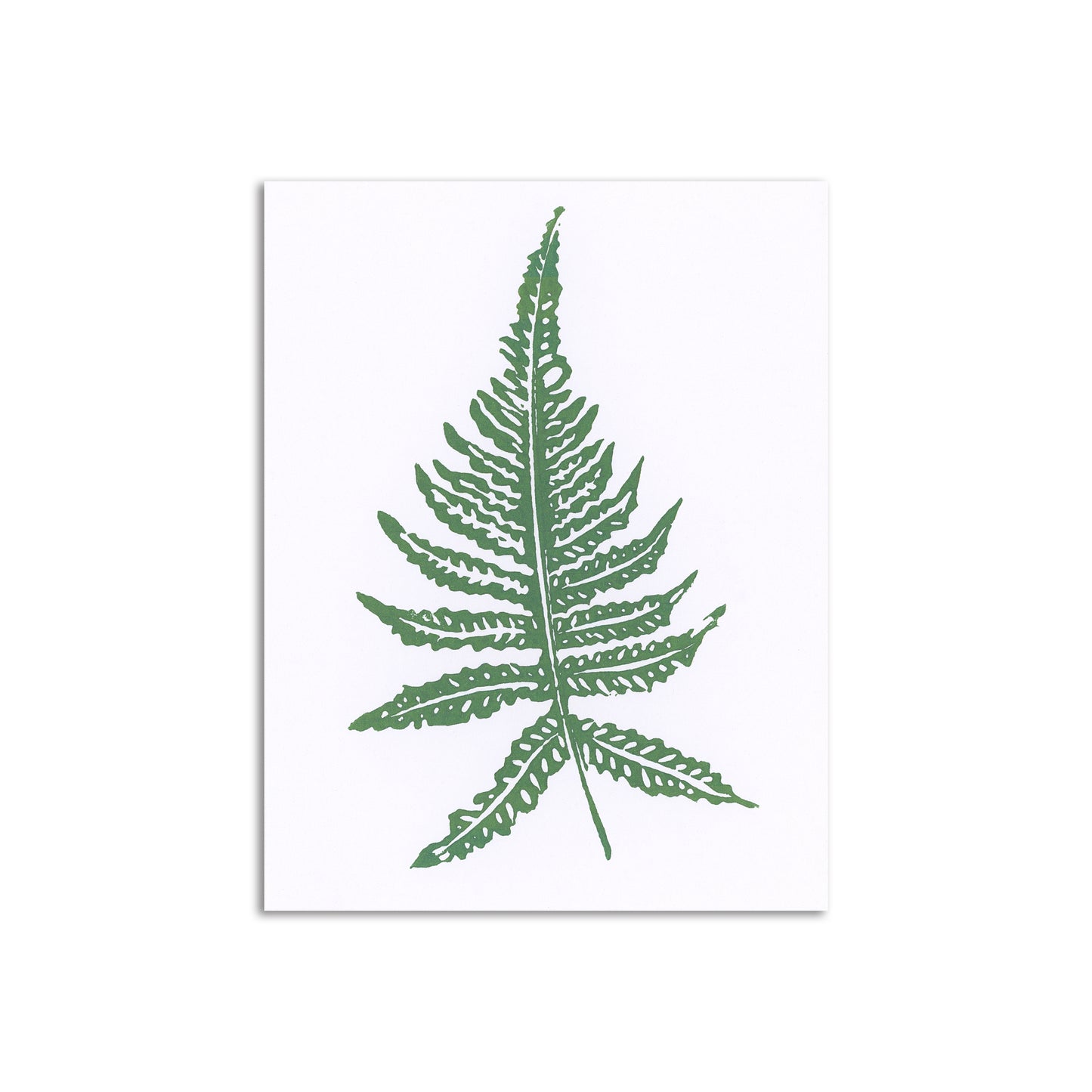 Sapphorica Creations Fern Art Card