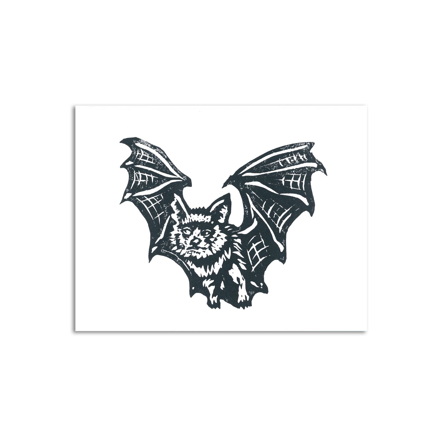 Sapphorica Creations Fuzzy Bat Art Card