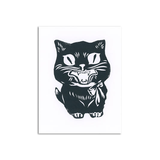 Sapphorica Creations Kitty Meow Art Card