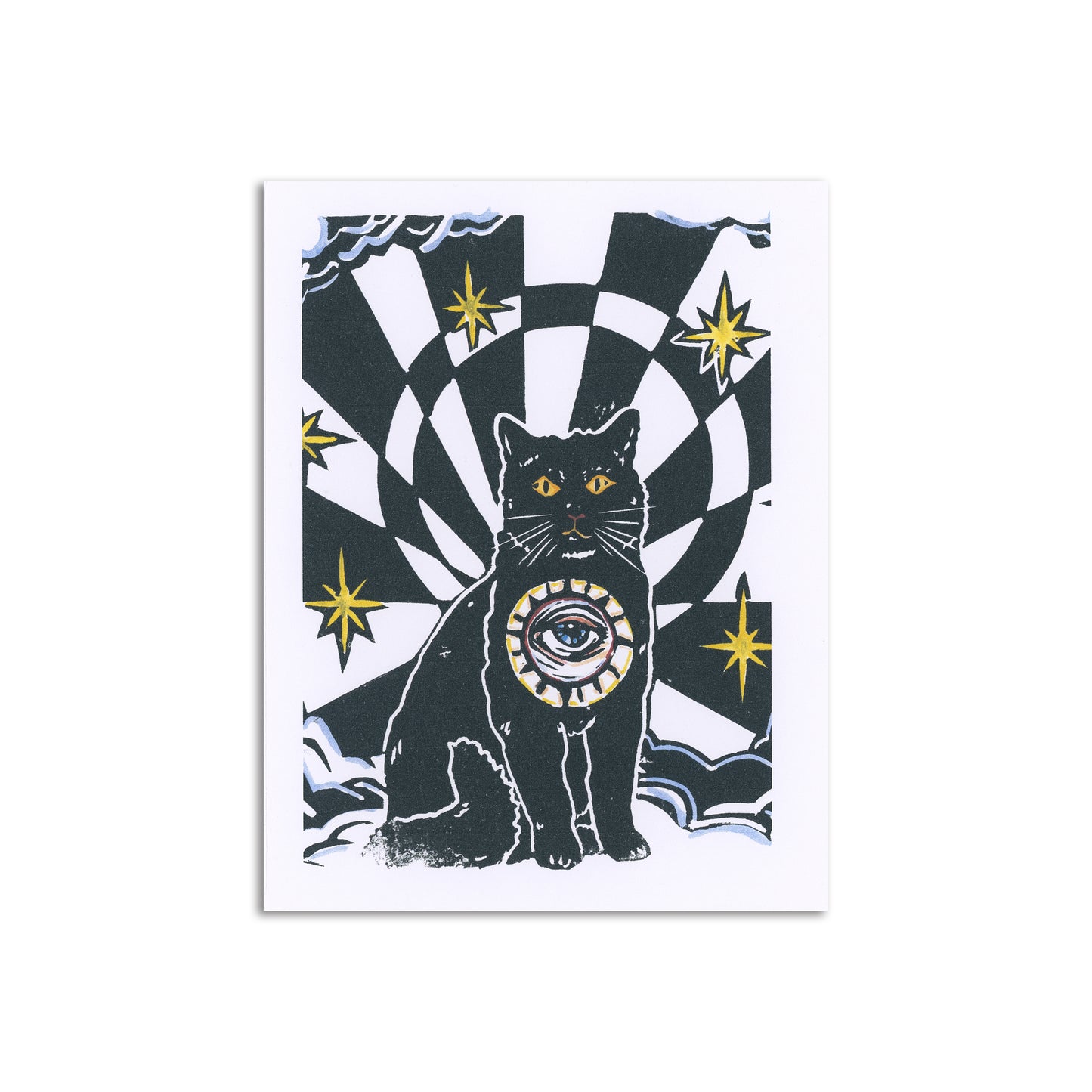 Sapphorica Creations Mystic Kitty Art Card