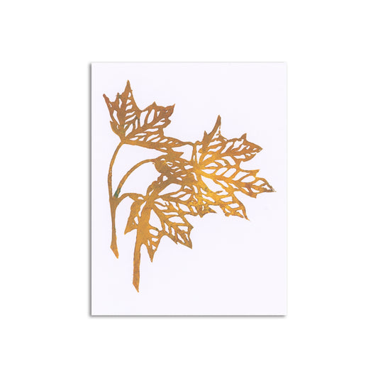 Sapphorica Creations Orange Maple Art Card