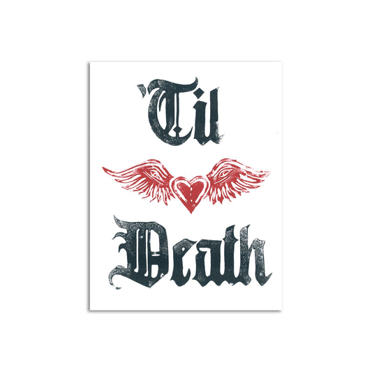 Sapphorica Creations Til Death Art Card