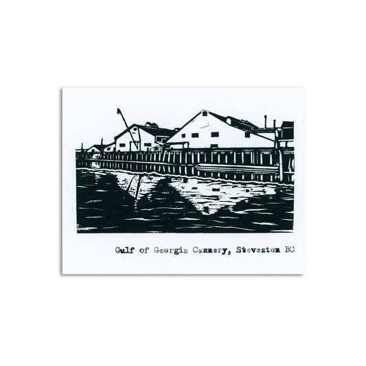 Sapphorica Creations Gulf of Georgia Cannery Art Card - Sapphorica Creations 