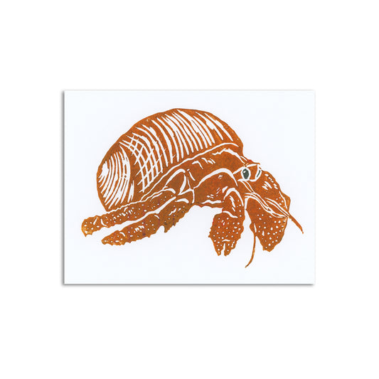 Sapphorica Creations Hermit Crab Art Card - Sapphorica Creations 