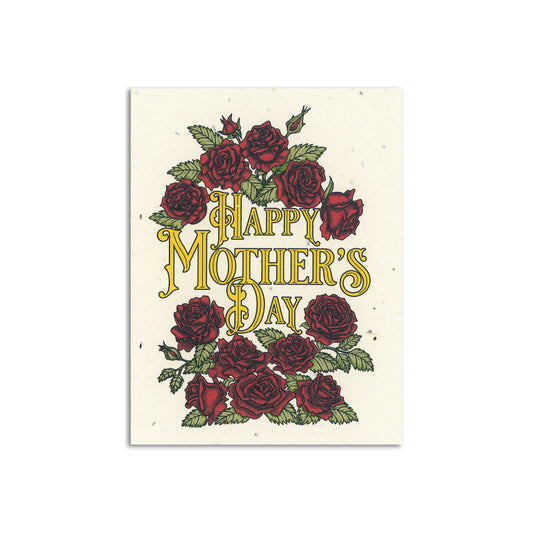 Sapphorica Creations-Mother's Day Wildflower Seed Art Card - Sapphorica Creations 