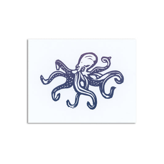 Sapphorica Creations Octopus Art Card - Sapphorica Creations 