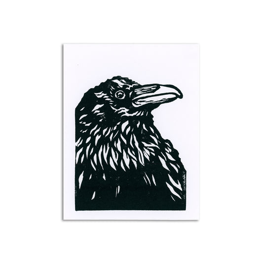 Sapphorica Creations- Raven Art Card - Sapphorica Creations 