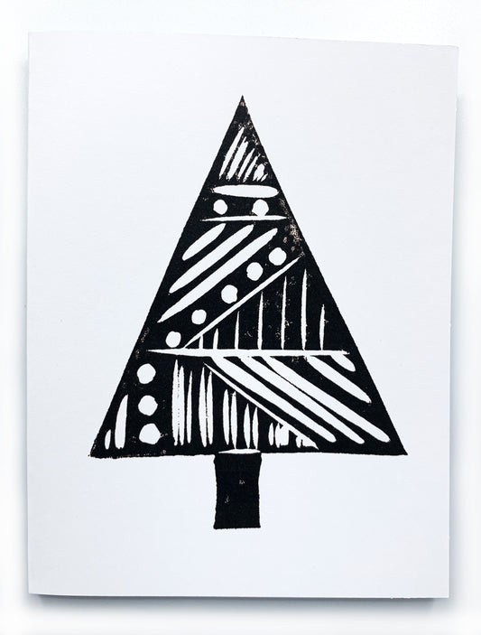 Sapphorica Creations Modern Tree Art Card - Sapphorica Creations 
