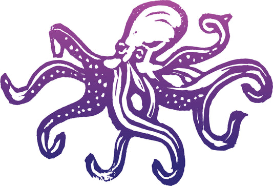 Sapphorica Creations Octopus Sticker - Sapphorica Creations 