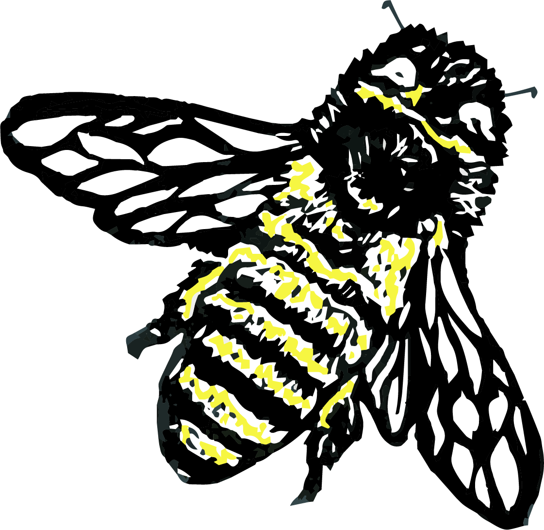 Sapphorica Creations Bee Sticker - Sapphorica Creations 