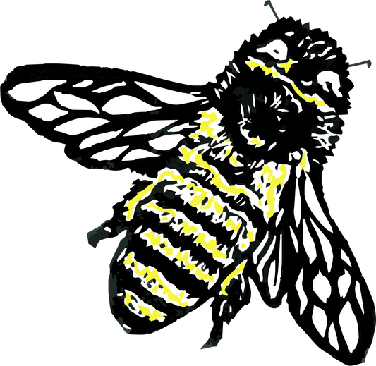 Sapphorica Creations Bee Sticker - Sapphorica Creations 