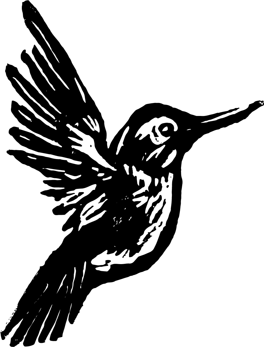 Sapphorica Creations Hummingbird Sticker - Sapphorica Creations 
