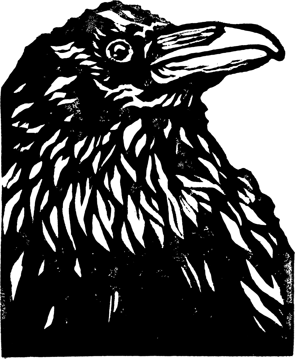 Sapphorica Creations Raven Sticker - Sapphorica Creations 