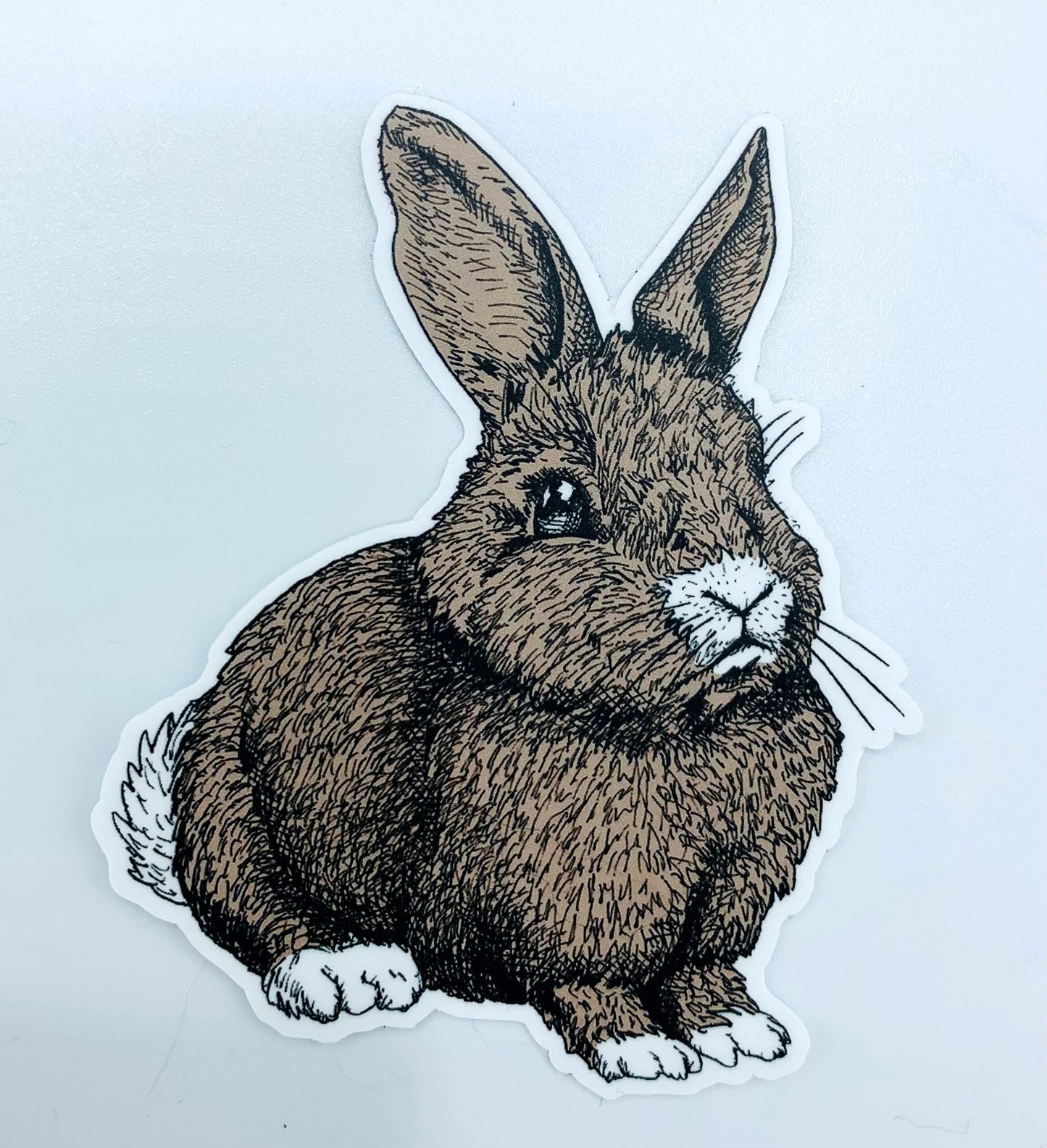 Sapphorica Creations- Henry the Bunny Sticker