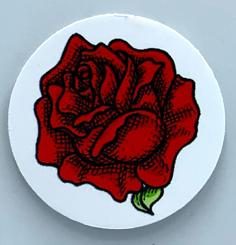 Sapphorica Creations- Red Rose Sticker