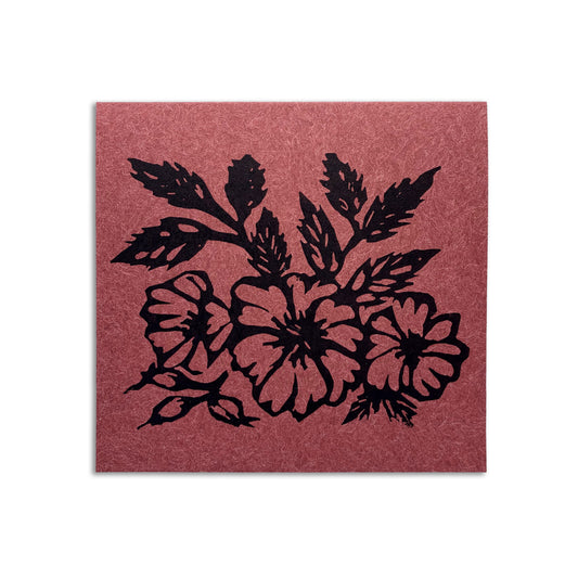 Sapphorica Creations- Woodland + Wildflower Wildrose Art Card